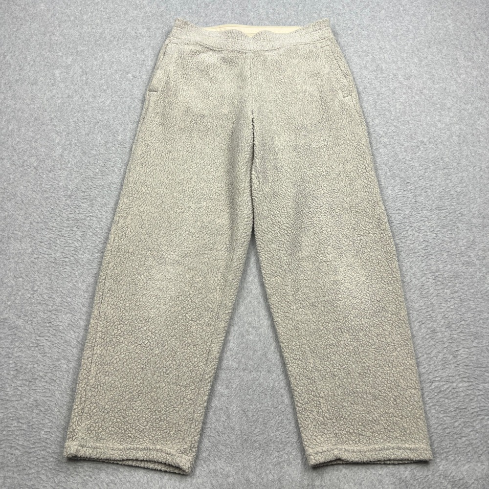Patagonia Shearling Crop Womens Small Natural Cream Synchilla Fleece Pants 22010